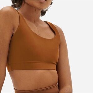 Everlane Perform Sports Bra Size L in Amber